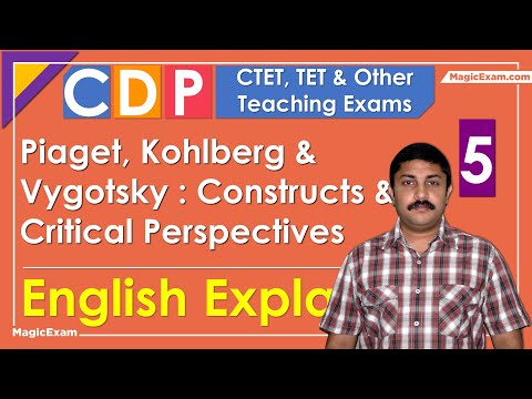 Piaget Kohlberg and Vygotsky constructs and critical perspectives CTET CDP 05 English