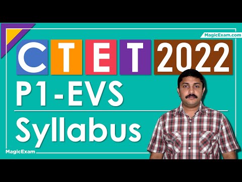 CTET 2022 Paper 1 EVS Syllabus and Strategy - English Version