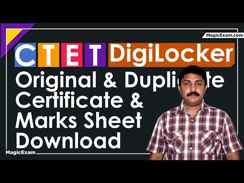 CTET DigiLocker Marksheet &amp; CTET Qualification &amp; Eligibility Certificates Download CBSE DADS