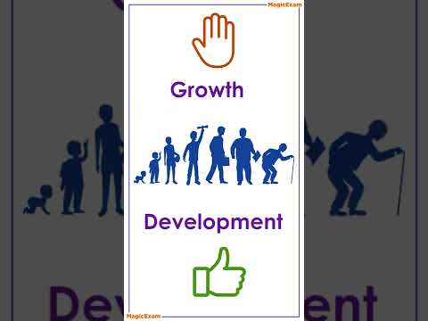 Growth and Development - What is the difference ? - CTET &amp; TET CDP - English Explanation