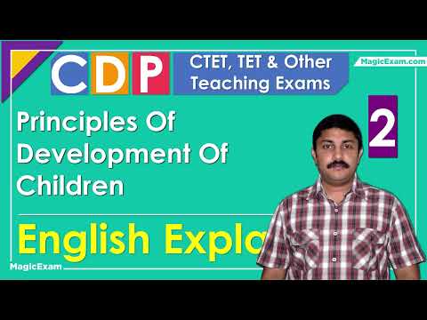 Principles Of The Development Of Children CTET CDP 02 English
