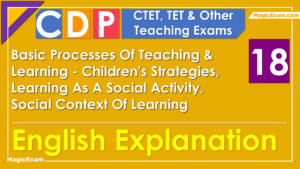 Basic Processes Teaching Learning Childrens Strategies Learning Social Activity Social Context English