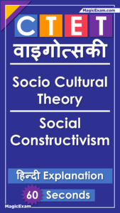 CTET CDP वाइगोत्सकी Socio Cultural Theory Social Constructivism Simple Explanation
