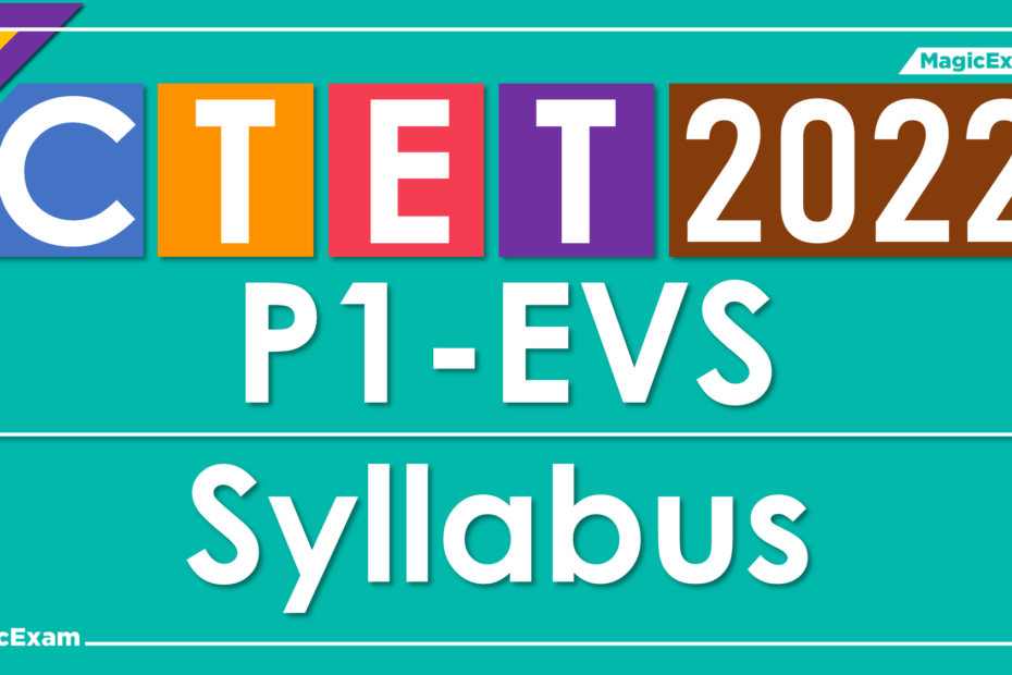 CTET EVS syllabus analysis english