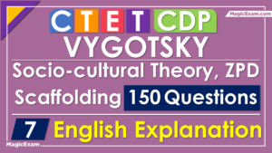 vygotsy ctet questions solved series 150 questions part 7