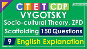 vygotsy ctet questions solved series 150 questions part 9